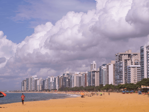 Praia de itapuã vila velha es